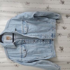 GUESS VINTAGE DEMIN 80"S JACKET SIZE LGE/16-18